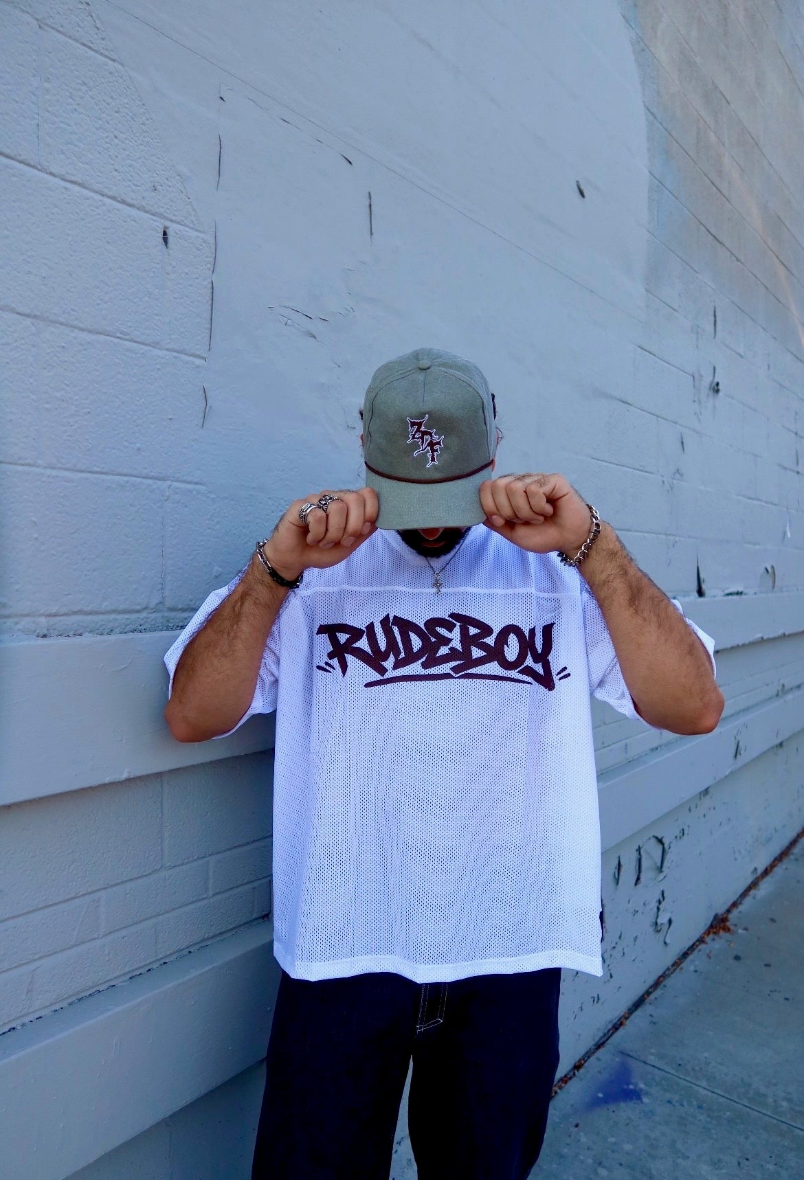Rudeboy Productions Cropped Football Jersey - Coffee Break